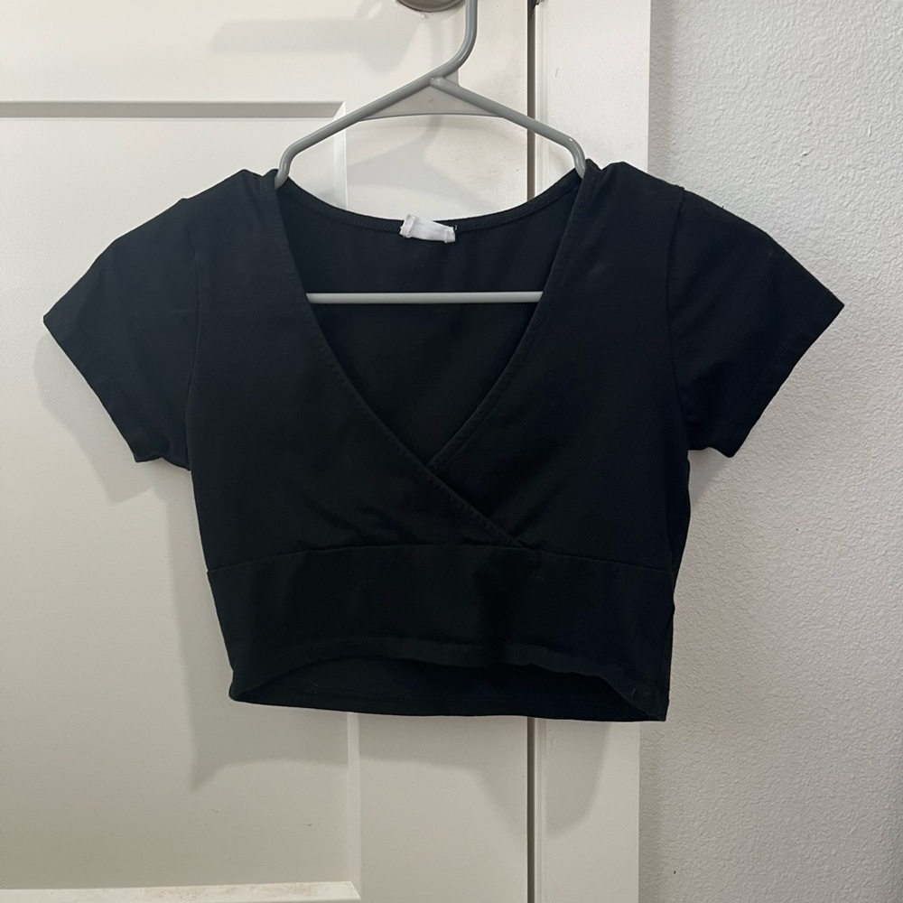 Tillys Surplice Cropped Tee